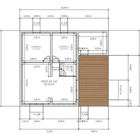 Sud Vendee 85, 25 Min De La Rochelle, Maison De 60 M2, 2 Chambres, 4 Personnes, Jardin Clos Champagne-les-Marais